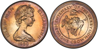 1980 Crown Derby Bicentennial KM-63 MS66