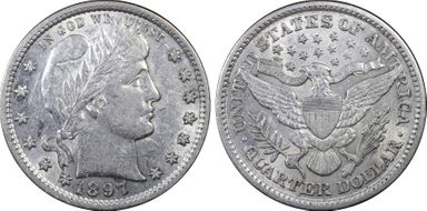 1897 25C AU53