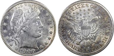 1900-S 25C AU55