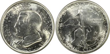 1936 50C Cleveland MS64+