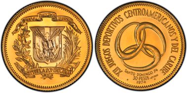 1974 30 Peso KM-36 PR65