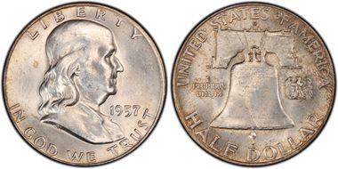 1957-D/D 50C RPM, FS-501 MS64FBL