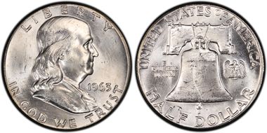 1963 50C DDR, FS-801 MS64