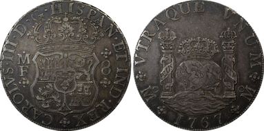 1767-Mo MF 8 R Yon-M8-67 Calico-1092 XF40