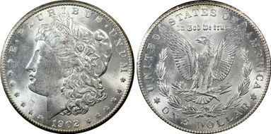 1902-S $1 MS62