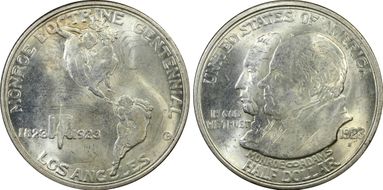 1923-S 50C Monroe MS64