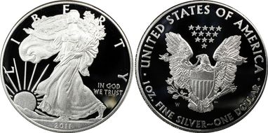 2011-W $1 Silver Eagle 25th Anniversary Set First Strike PR70DCAM