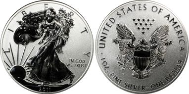 2011-P $1 Silver Eagle Rev PR 25th Anniversary Set First Strike PR69