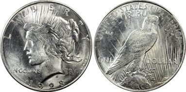 1923-D $1 MS63