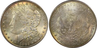 1882 $1 MS65