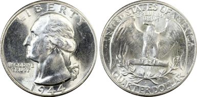 1944-D 25C DDO FS-101 MS64