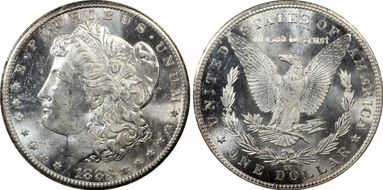 1883-CC $1 MS63