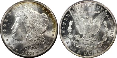 1883-CC $1 MS64