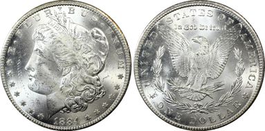 1884-CC $1 MS64