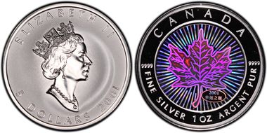 2001 $5 ML Hologram - Good Fortune SP69