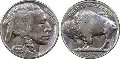 1935-D 5C MS66+