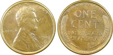 1909-S VDB 1C MS64BN