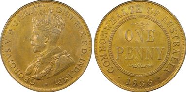 1936 (m) 1D KM-23 MS64RB