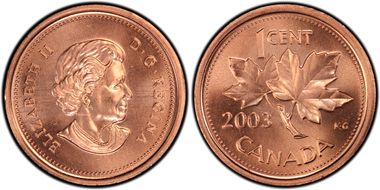 2003 1C Uncrowned MS66RD