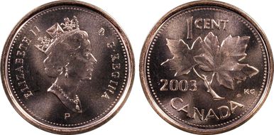 2003-P 1C Crowned MS66RD