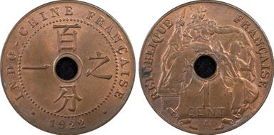 1922-A 1C Lec-85 MS64RB