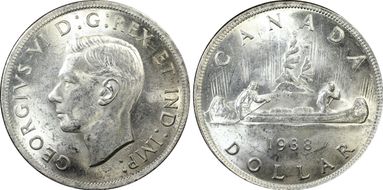 1938 S$1 MS62