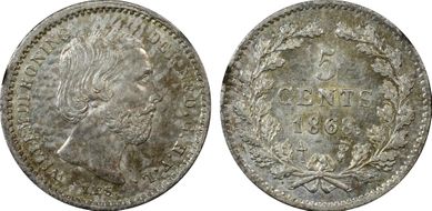 1868 5C MS62