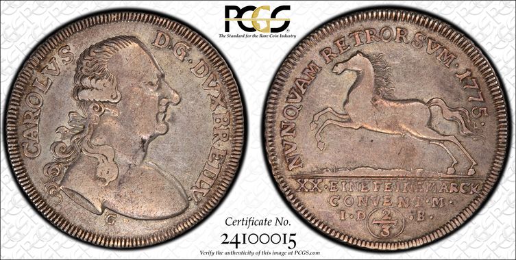 Cert 24100015 - Coin Image