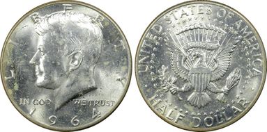 1964-D 50C MS64