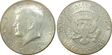 1964-D 50C MS63