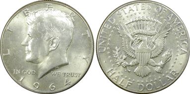 1964-D 50C MS63