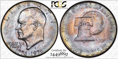 1976-D $1 Type 1 MS64