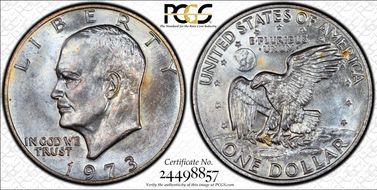 1973 $1 MS65