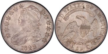 1823 50C O-110a, Ugly 3 MS63