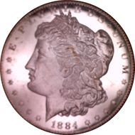 1884-CC $1 MS66DMPL