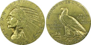 1913 $5 N1