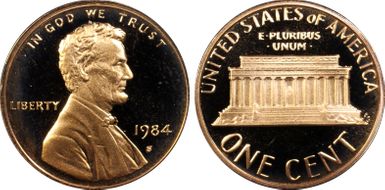 1984-S 1C PR66DCAM