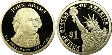 2007-S $1 John Adams PR69DCAM