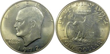 1972 $1 Type 1 MS65
