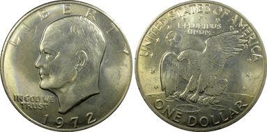 1972 $1 Type 1 MS65