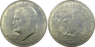 1971-D $1 N1