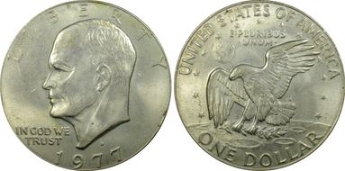 1977-D $1 MS63