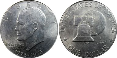 1976-D $1 Type 2 MS61