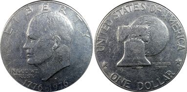 1976-D $1 Type 2 N1