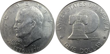 1976-D $1 Type 2 N1