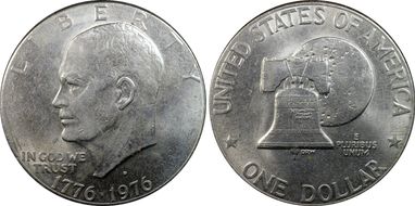 1976-D $1 Type 2 N1