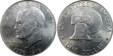 1976-D $1 Type 2 N1