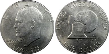 1976 $1 Type 2 MS61