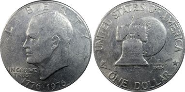 1976 $1 Type 2 N1