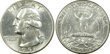1958 25C MS63